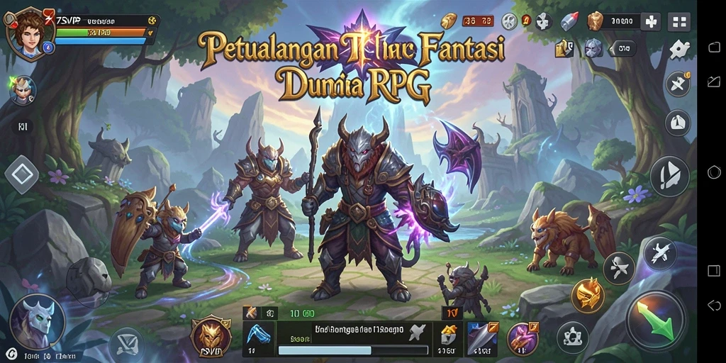 Tangkapan layar menunjukkan gameplay yang mendebarkan dari 7SVIP.