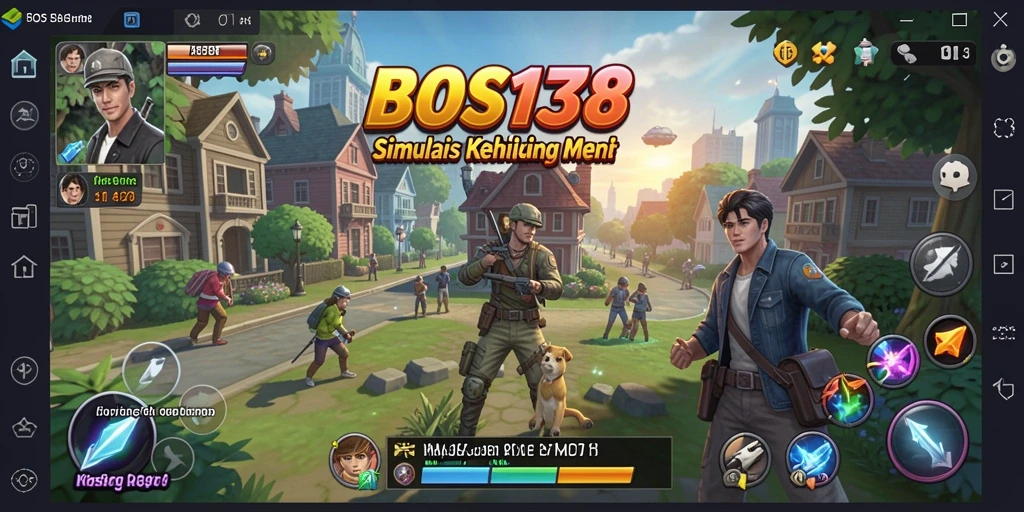 Gameplay seru dalam simulasi kehidupan di BOS138.