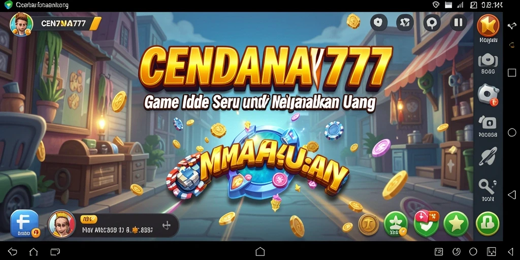 Tampilan gameplay CENDANA777 dengan aksi Idle yang menarik.