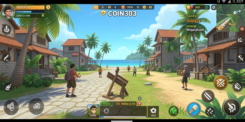 Tampilan screenshot menampilkan gameplay COIN303 yang seru dan menarik.