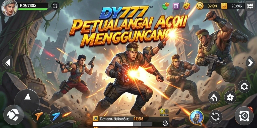 Tampilan gameplay seru dan mengasyikkan dari DY777.