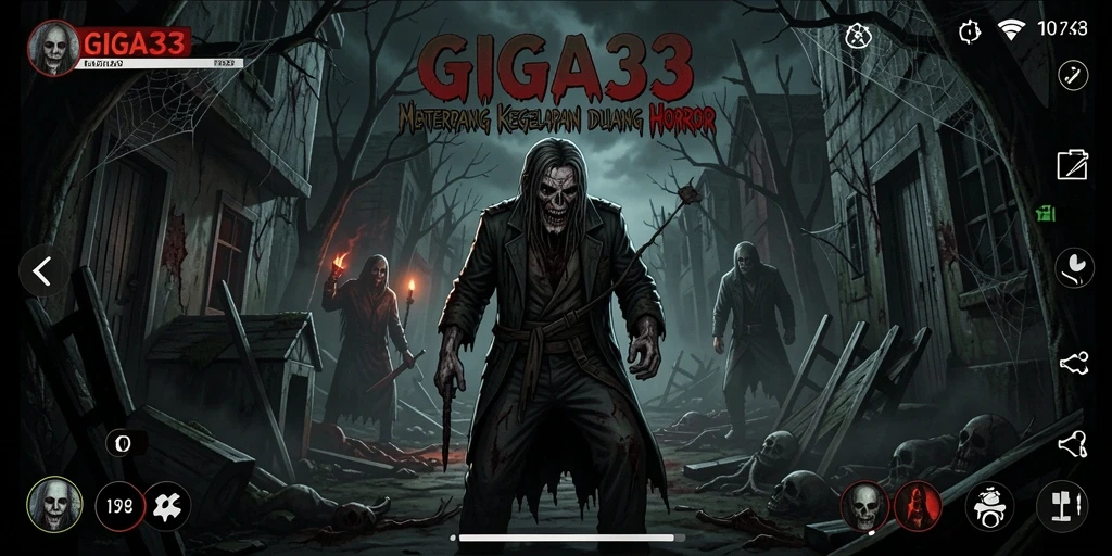 Gameplay GIGA33 yang mencekam dan penuh ketegangan.