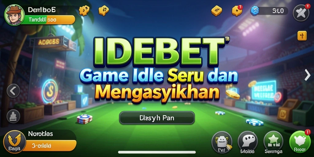 Tampilan menakjubkan dari permainan Idle di IDEBET.