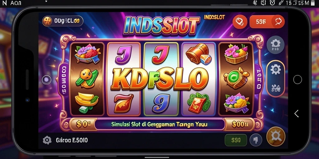 Tampilan gameplay menarik dan penuh warna dari INDSLOT.
