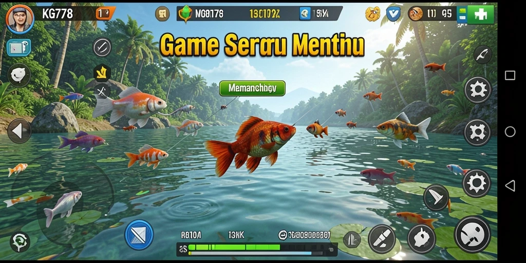 Tangkapan ikan menakjubkan dalam gameplay KG778.