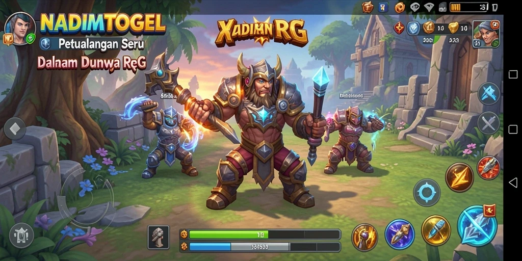 Menampilkan gameplay NADIMTOGEL yang seru dan menegangkan.